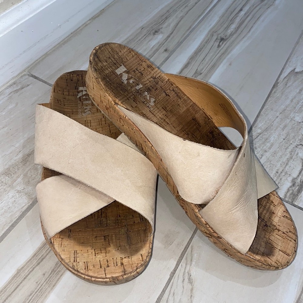 KORKS by Kork ease criss cross sandals